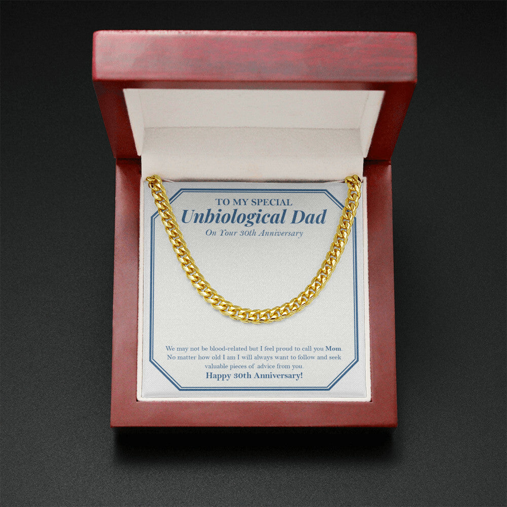 Valuable Pieces Of Advice cuban link chain gold mahogany box led