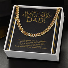 Load image into Gallery viewer, Strong Pillar Of Support cuban link chain gold standard box
