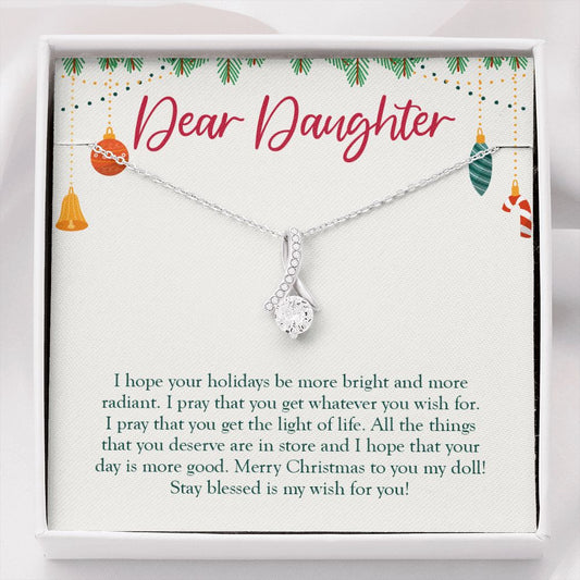 Bright and More Radiant alluring beauty necklace front