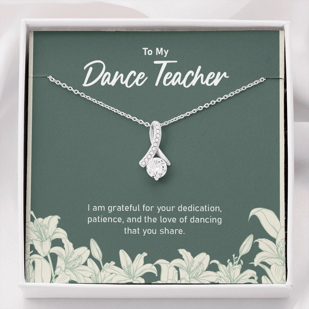 Love Of Dancing alluring beauty necklace front