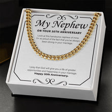 Load image into Gallery viewer, Strong In Marriage cuban link chain gold standard box
