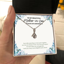 Load image into Gallery viewer, Always In Love alluring beauty necklace in hand
