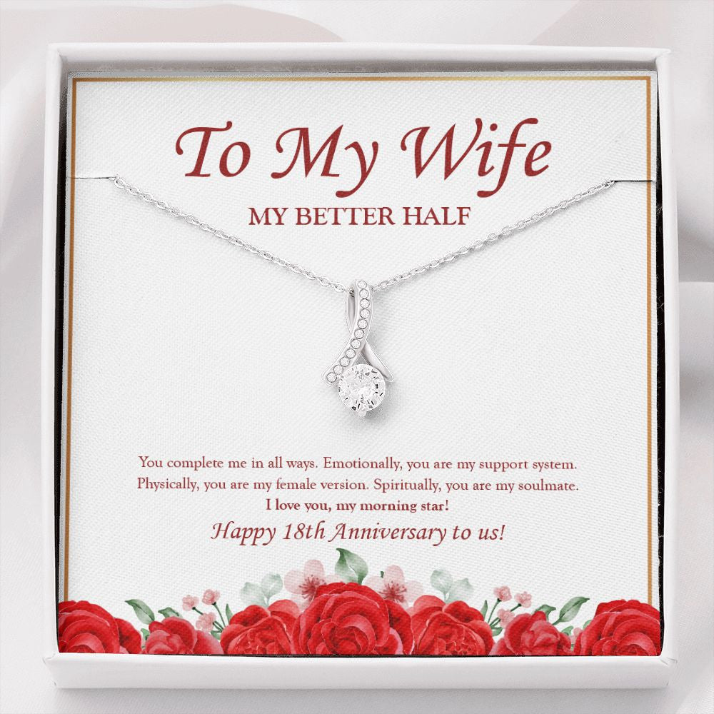My Better Half alluring beauty necklace front