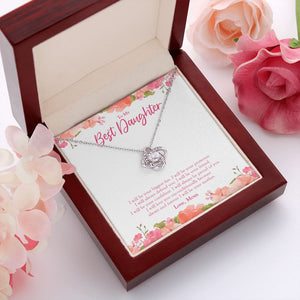 Your Biggest Fan love knot pendant luxury led box red flowers