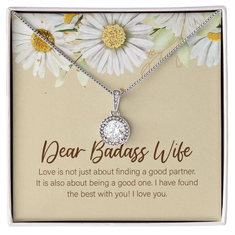 Being a Good Partner eternal hope necklace front