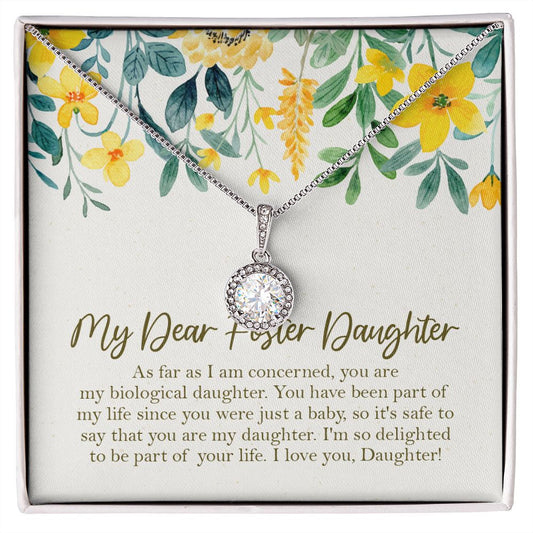 Been Part Of My Life eternal hope necklace front