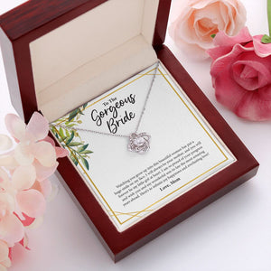 Proud Of Your Progress love knot pendant luxury led box red flowers