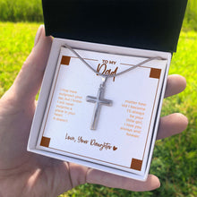 Load image into Gallery viewer, Never Outgrow stainless steel cross standard box on hand
