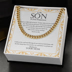 Seems Like Yesterday cuban link chain gold standard box