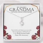 World's Sweetest Couple alluring beauty necklace front