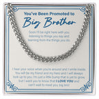 My Friend And Hero cuban link chain silver front