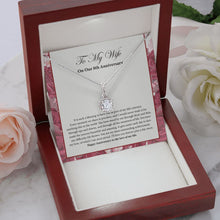 Load image into Gallery viewer, Priceless Moment eternal hope necklace premium led mahogany wood box
