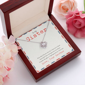 Close by heart love knot pendant luxury led box red flowers