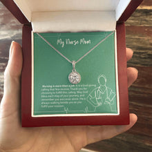 Load image into Gallery viewer, God-giving Calling eternal hope necklace luxury led box hand holding
