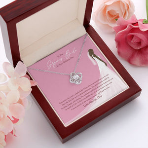 All Our Wishes Came True love knot pendant luxury led box red flowers