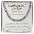 You Are A Treasure cuban link chain silver front