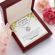 Load image into Gallery viewer, No One Can Equal love knot pendant luxury led box red flowers
