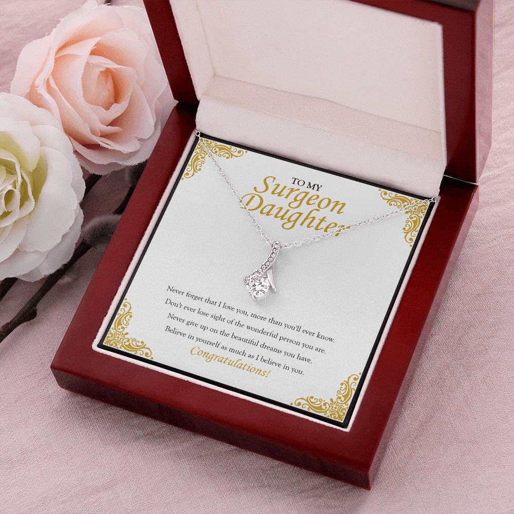 Believe In Yourself alluring beauty pendant luxury led box flowers