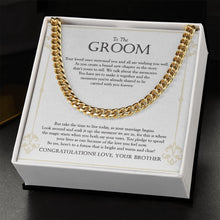 Load image into Gallery viewer, The Magic Starts cuban link chain gold standard box
