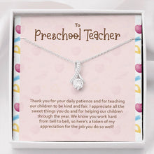 Load image into Gallery viewer, Teaching Our Children alluring beauty necklace front
