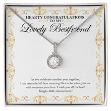 Load image into Gallery viewer, Celebrate Another Year eternal hope necklace front
