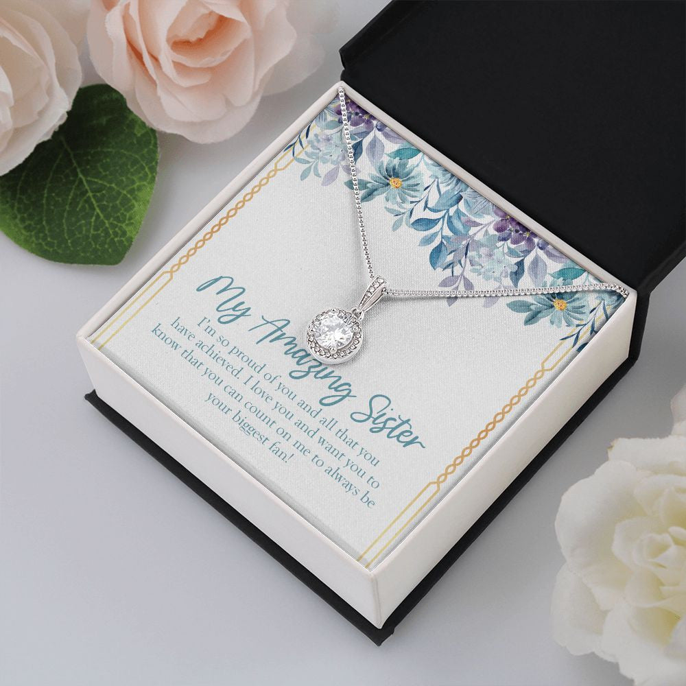 Your Biggest Fan eternal hope pendant yellow flower