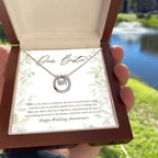 Love That Sets To Last horseshoe pendant luxury hold hand