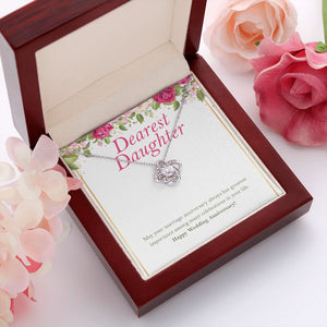 Always Has Greatest Importance love knot pendant luxury led box red flowers
