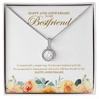 It Started As Simple Ring eternal hope necklace front