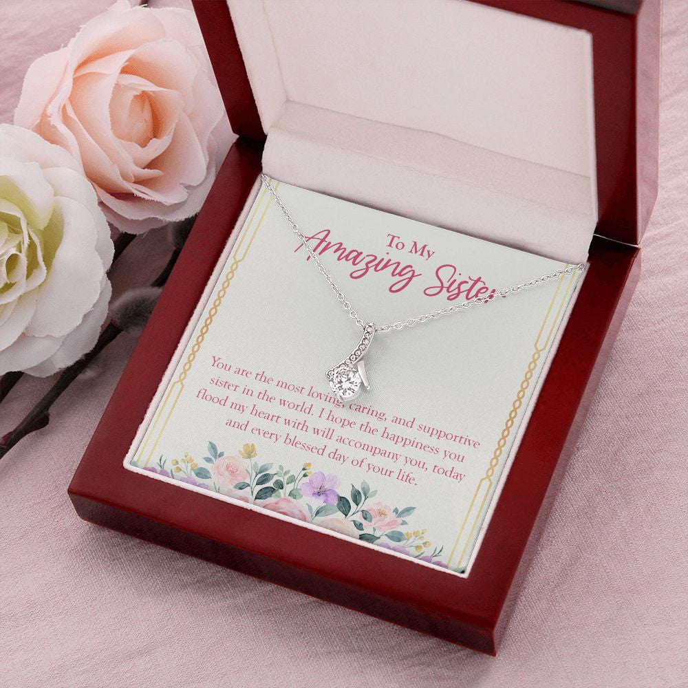 Loving, Caring And Supportive alluring beauty pendant luxury led box flowers