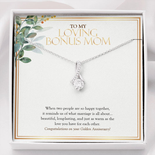 Two People Happy Together alluring beauty necklace front
