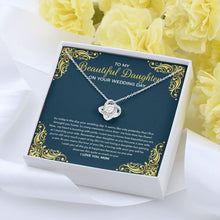 Load image into Gallery viewer, A Loving Wife Soon love knot pendant yellow flower
