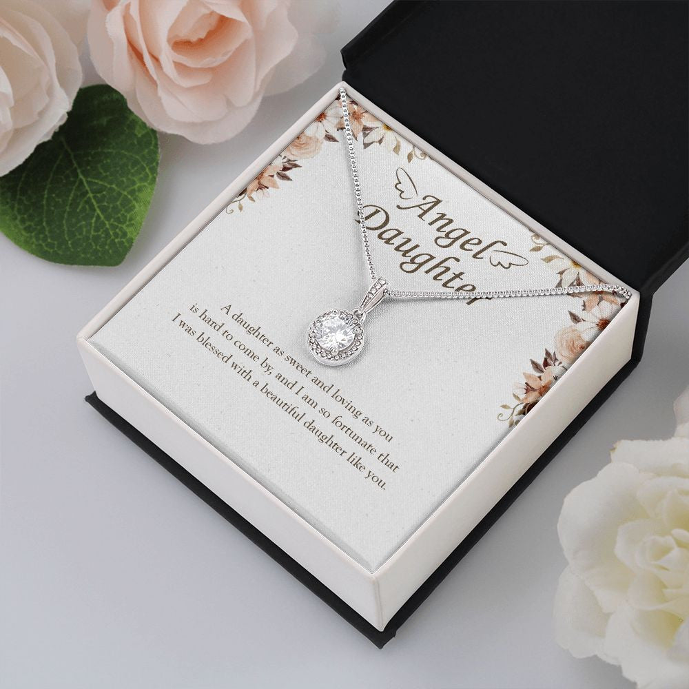 So Fortunate And Blessed eternal hope pendant yellow flower