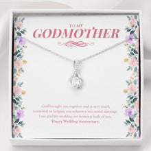 Load image into Gallery viewer, God Brought You Together alluring beauty necklace front
