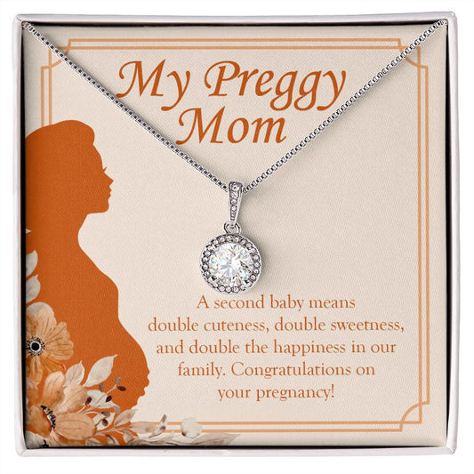 A Double Cuteness eternal hope necklace front