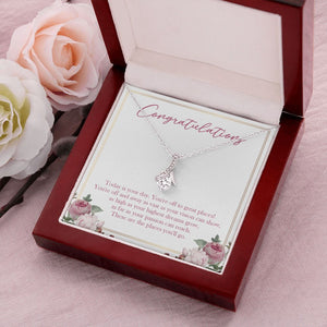 Today is your day alluring beauty pendant luxury led box flowers
