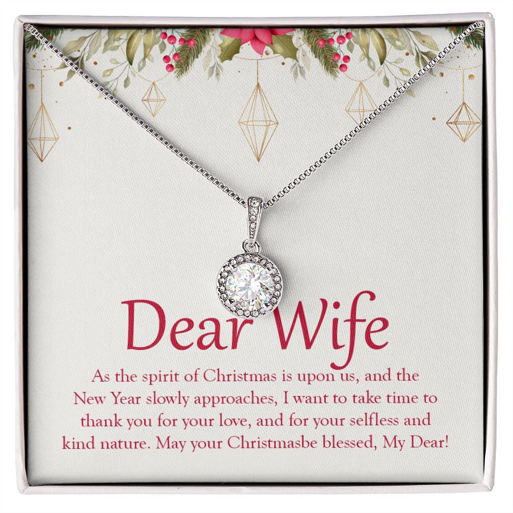 Selfless And Kind Nature eternal hope necklace front