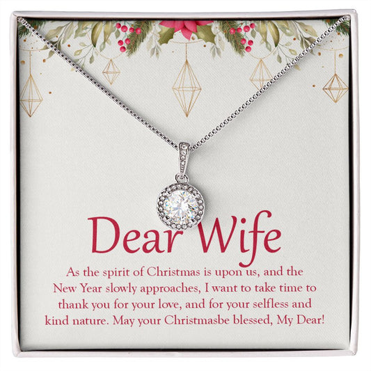 Selfless And Kind Nature eternal hope necklace front