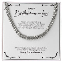 Load image into Gallery viewer, You Are Awesome cuban link chain silver front

