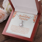 Fills Me with Such Happiness eternal hope pendant luxury led box red flowers