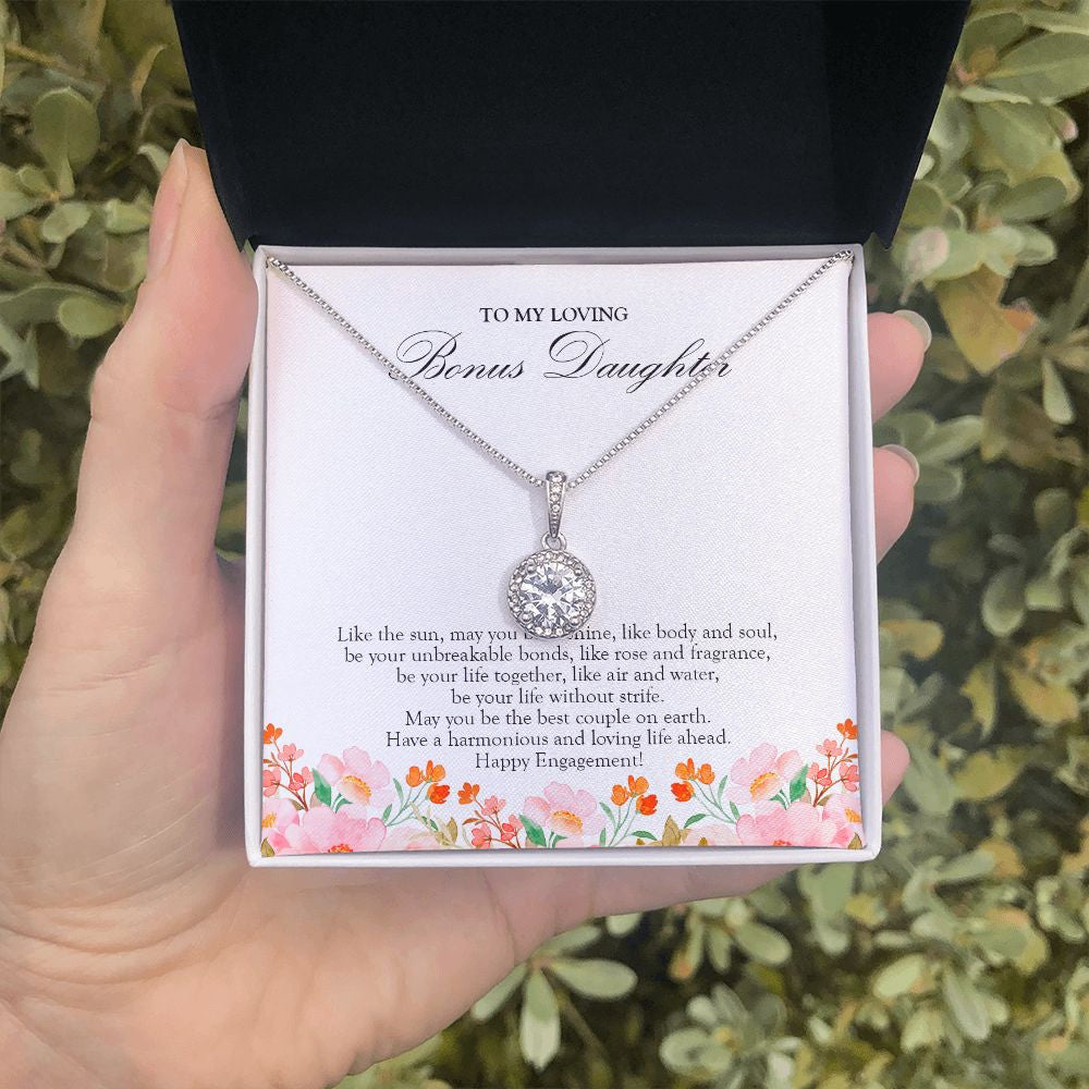 Like Body And Soul eternal hope necklace in hand