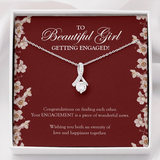 Eternity Of Love alluring beauty necklace front