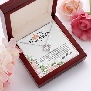 Life you always Imagined love knot pendant luxury led box red flowers