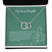 Load image into Gallery viewer, God-giving Calling double circle necklace front
