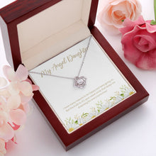 Load image into Gallery viewer, Your Sweet Smile love knot pendant luxury led box red flowers
