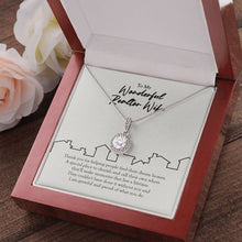 Load image into Gallery viewer, Find Their Dream Home eternal hope pendant luxury led box red flowers
