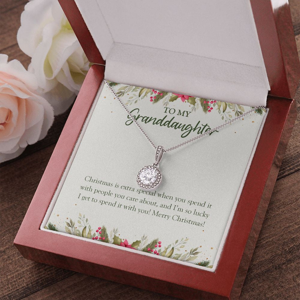 Extra Special With You eternal hope pendant luxury led box red flowers