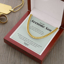 Load image into Gallery viewer, Always Loved You cuban link chain gold luxury led box
