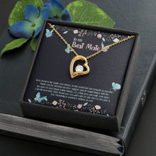 Load image into Gallery viewer, Fate Has Brought Us Together forever love gold necklace front
