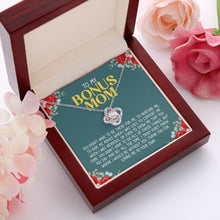 Load image into Gallery viewer, Loving me as your own love knot pendant luxury led box red flowers
